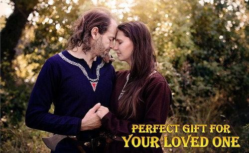 Medieval Viking Shirt Renaissance Cotton Tunic LARP Pirate Shirt Cosplay Costume - Picture 11 of 26