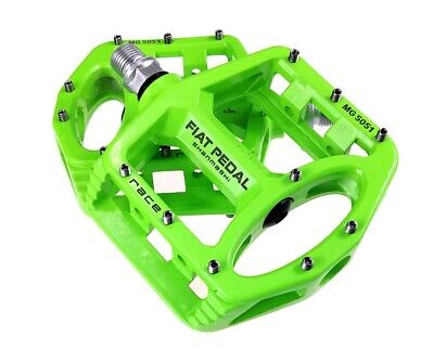 SHANMASHI Magnesium Road MTB XC Mountain Bike Pedals flat Bicycle Pedal Yellow