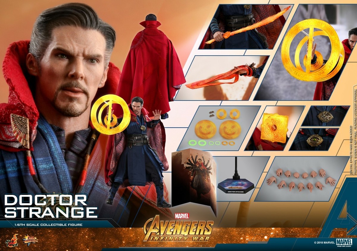 ドクター・ストレンジ- インフィニティ・ウォーHottoys ムービー・マスターピース】『アベンジャーズ／インフィニティ