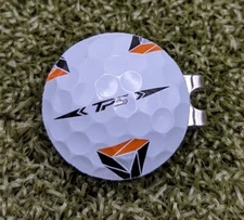 TaylorMade Tp5 Pix Real Golf Ball Marker With Magnetic Hat Clip