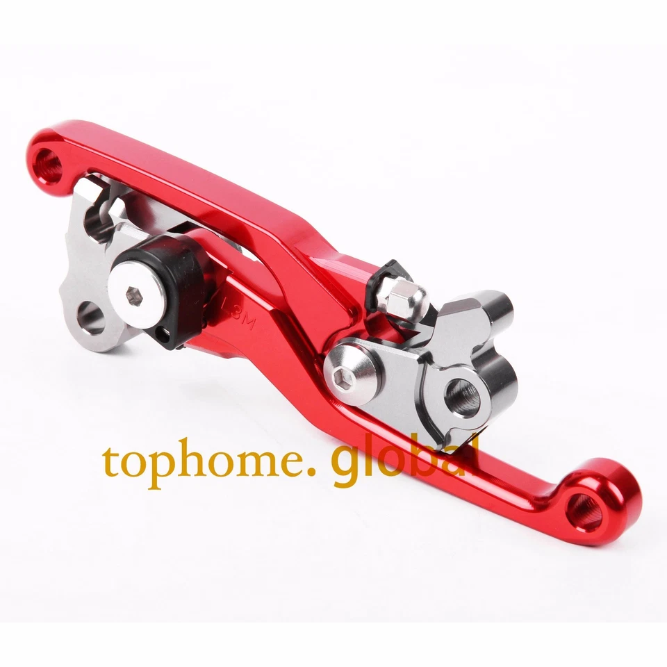 For HONDA CRF250R CRF450R 2004-2006 Clutch Brake Levers CNC Pivot Red US Stock  Foto 3 de 4