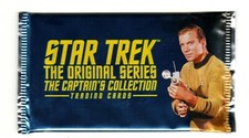 STAR TREK TOS THE ORIGINAL SERIES CAPTAIN'S COLLECTION FACTORY SEALED PACK