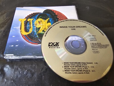 U96 U 96 U-96 - INSIDE YOUR DREAMS (1994) CDS (LOGIC): NR MINT