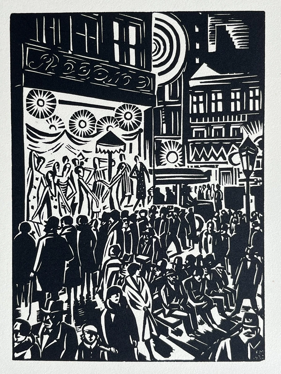 Frans Masereel 1889-1972 Holzschnitt handsigniert (Gebraucht) in Zürich