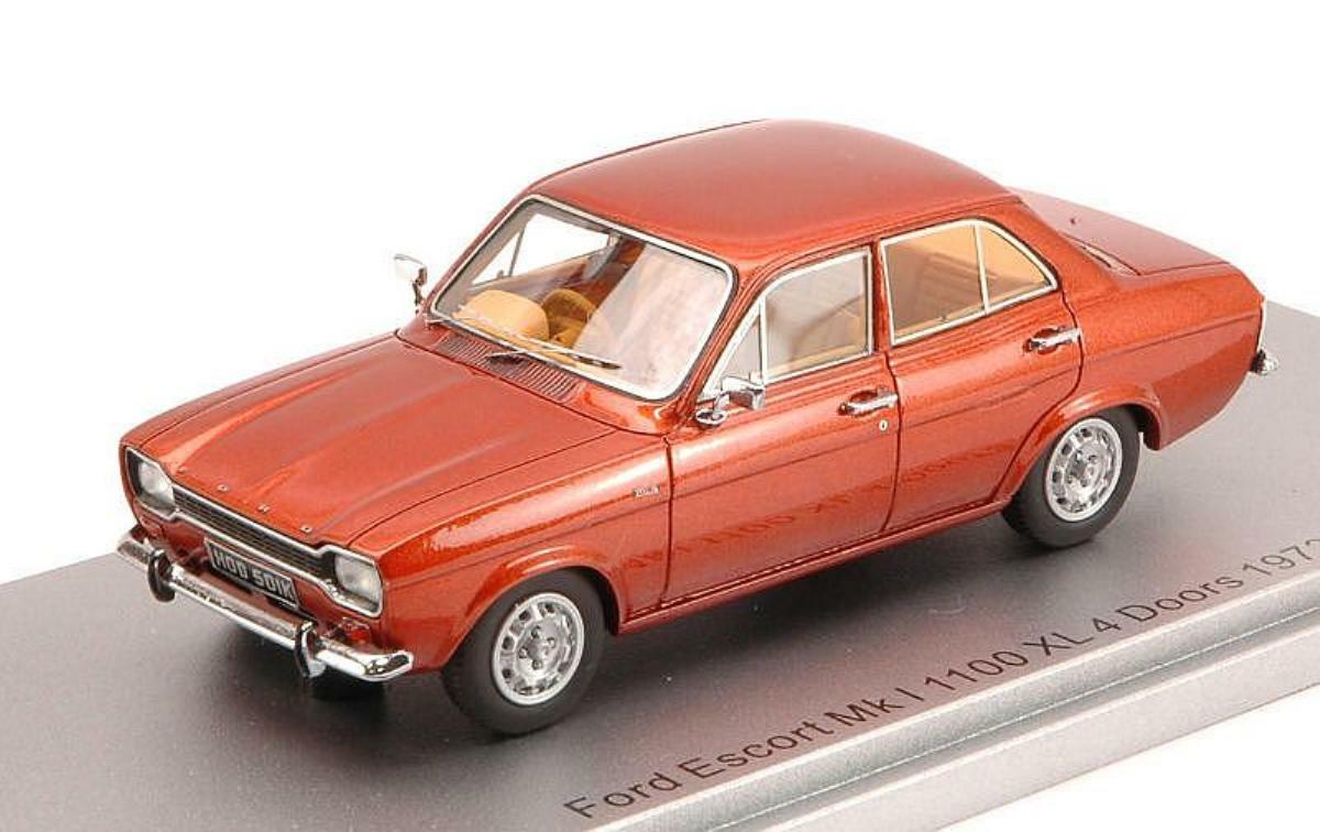 Ford Escort MkI Kess 1:43 bronze de 1973, le cadeau idéal pour collectionneur d'autos