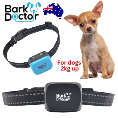 Bark Doctor Mighty Mini Antibark Dog Collar Maltese Shitzu Toy Poodle XXS-Medium