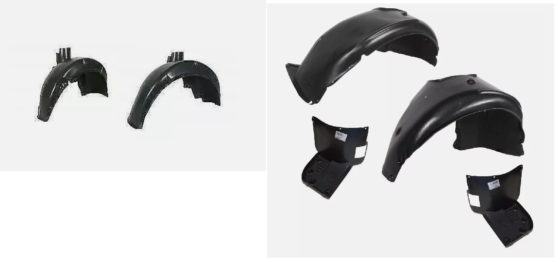 BMW M5 E39 1996 - 2004 front + rear fender liners