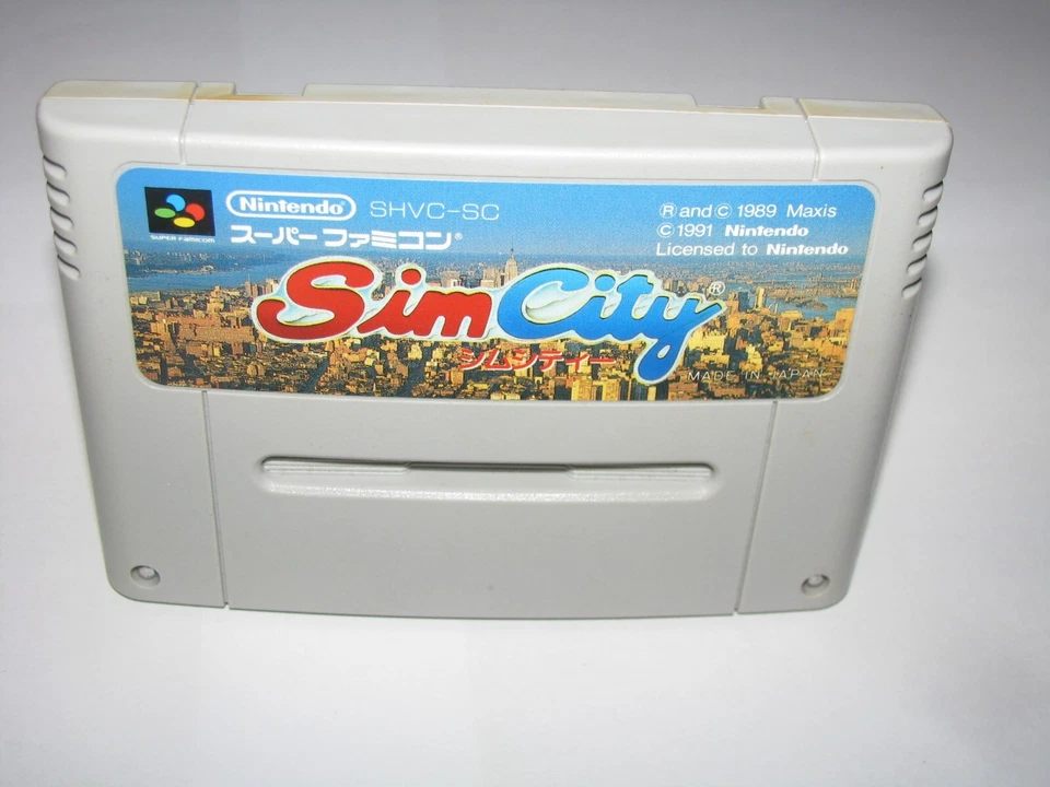 Sim City Super Famicom SFC Japan import Complet in Box US Seller - Image 3 of 4