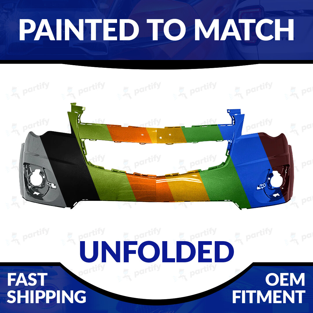 NEW Painted To Match CAPA Cert 2010-2015 Chevrolet Equinox Unfolded Front Bumper