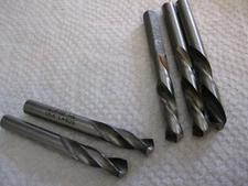 Letter "L" Screw Machine Drill HS USA 5pc lot 3pc Left Hand