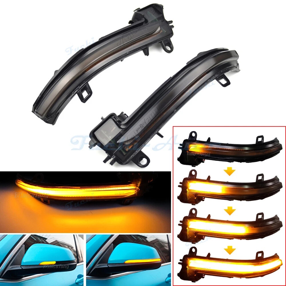 2X Dynamic Side Mirror Turn Signal Lights Sequential, 59 OFF