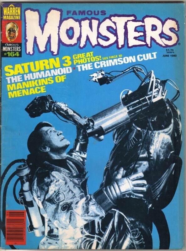 Famous Monsters #164 1980年6月号 洋書 Famous Monsters of Filmland Magazine #164 Warren 1980 FINE-/FINE