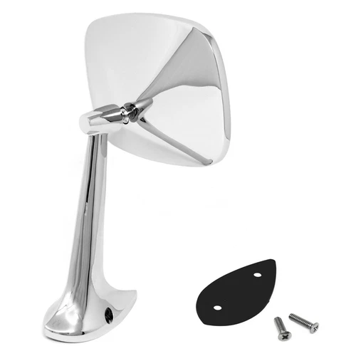 68-74 Chevrolet Corvette Outside Mirror Assembly Left Driver Side Chevy Vette