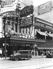 1926 Royal Theater, Kansas City, Missouri  Old Photo 8.5" x 11" Reprint