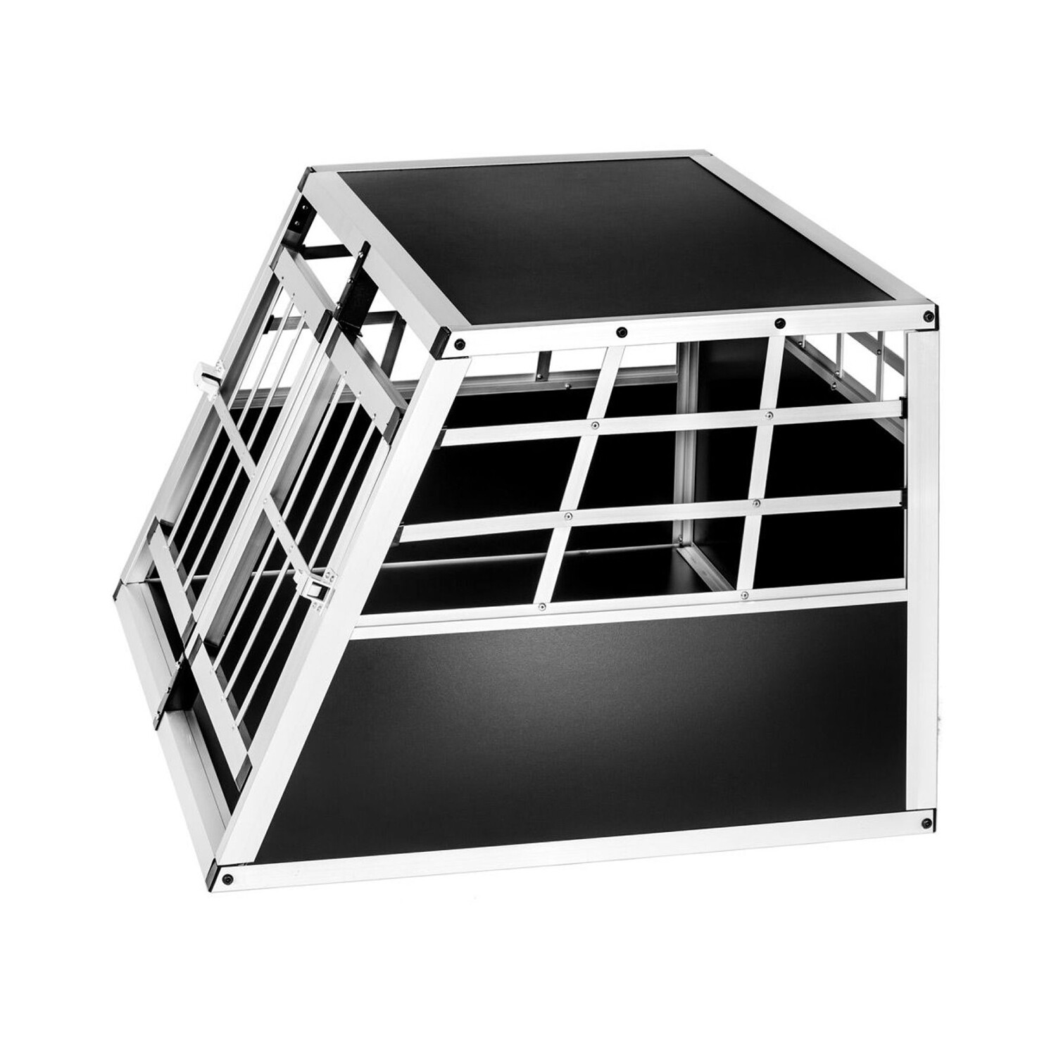 Aluminium Pet Car Crate Travel Cage Dog Puppy Cat Transport Kennel 10