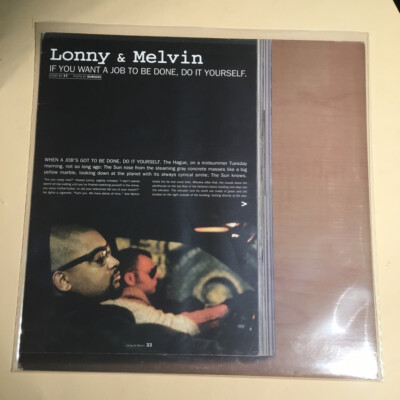 Lonny & Melvin If You Want A Job To Be Done, Do It Yourself ELECTRO VINYL 12''