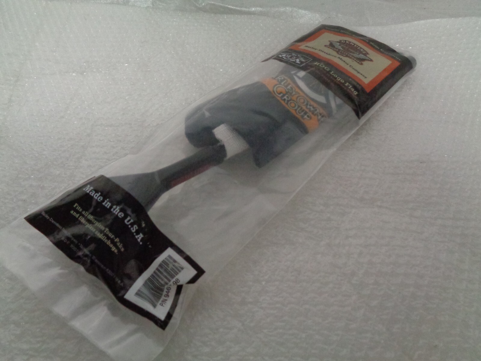 Harley Davidson HOG Harley Owners Group Tour-Pak Saddlebag Flag Kit NOS