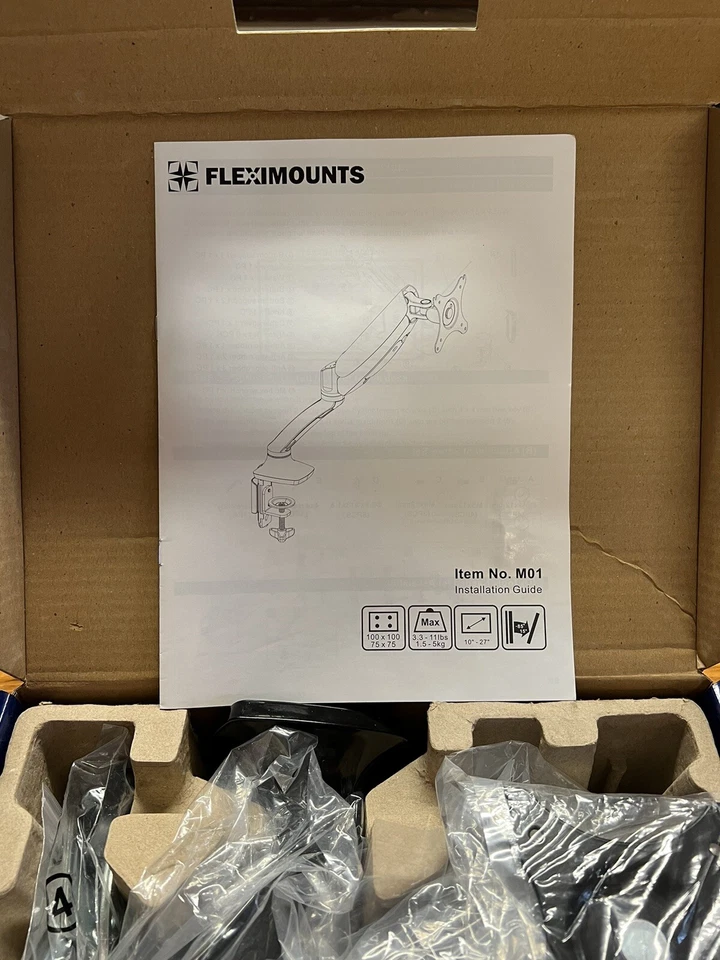 Fleximounts Desk Monitor Mount 10”-27” Computer - Image 4 of 4