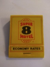 Vintage Matches From Super 8 Motel All Over America