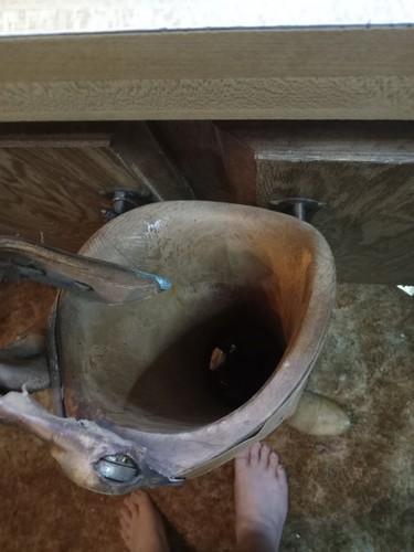 Vintage Wooden Prosthetic Leg - Picture 5 of 8