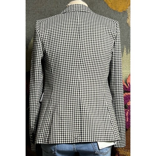 Veronica Beard Athens Gingham Dickey Blazer Jacket 4 - Picture 5 of 17
