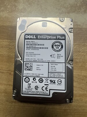 Lot of 10 Dell 0FK3C 600GB 10K SAS 6G 64MB 2.5'' Hard Drive 00FK3C ST600MM0006