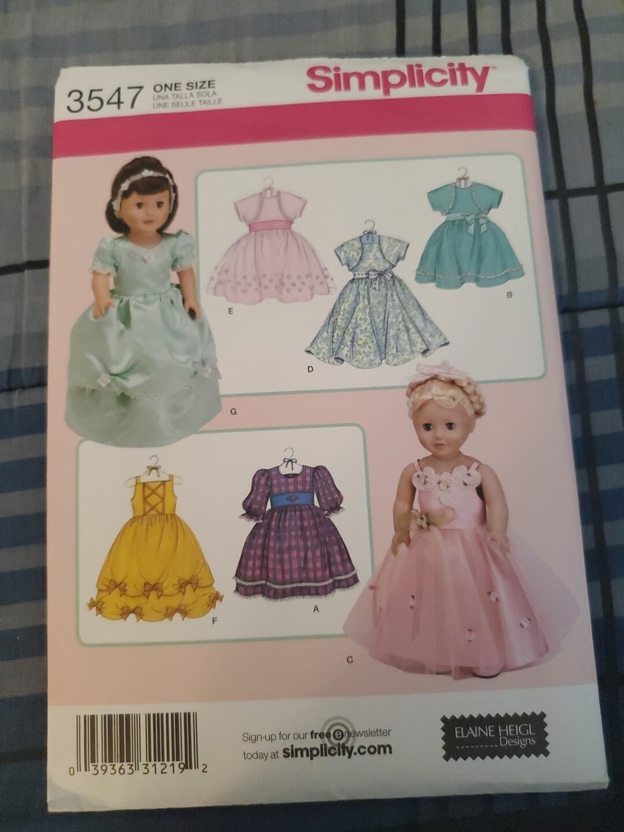 doll princess dress pattern Princess Dress for Smart Doll Classic