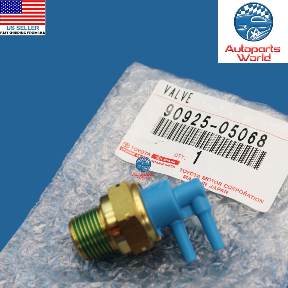 Bimetal Vacuum Switching Valve OEM 90925-05068 9092505068 pour Toyota with C -amry with Celica Supra 83-98 Bimetal Vacuum Switching Valve OEM 90925-05068 9092505068 pour Toyota with C -amry with Celica Supra 83-98