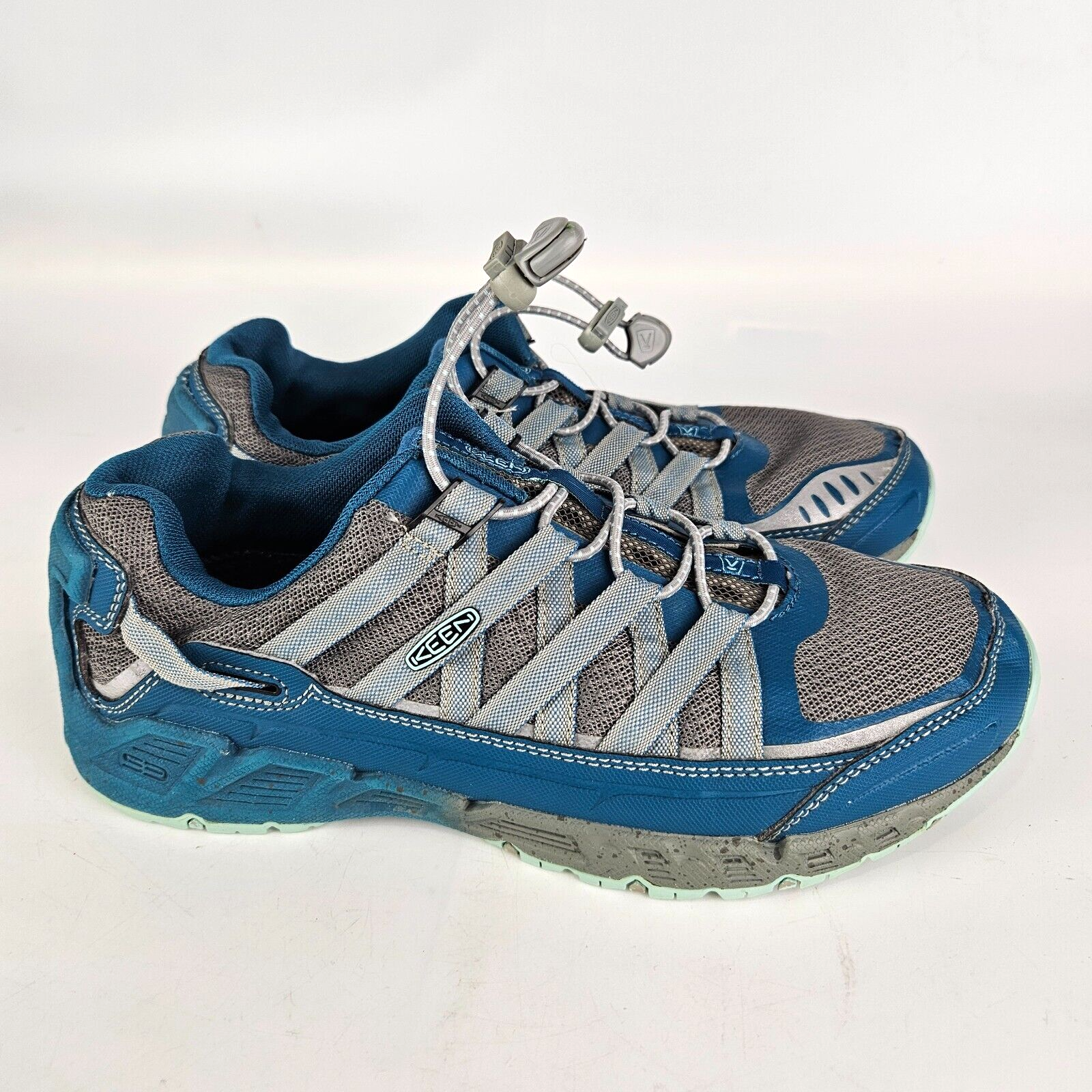 Scarpe da trekking da donna blu Keen Versatrail taglia 9 grigie 1014596