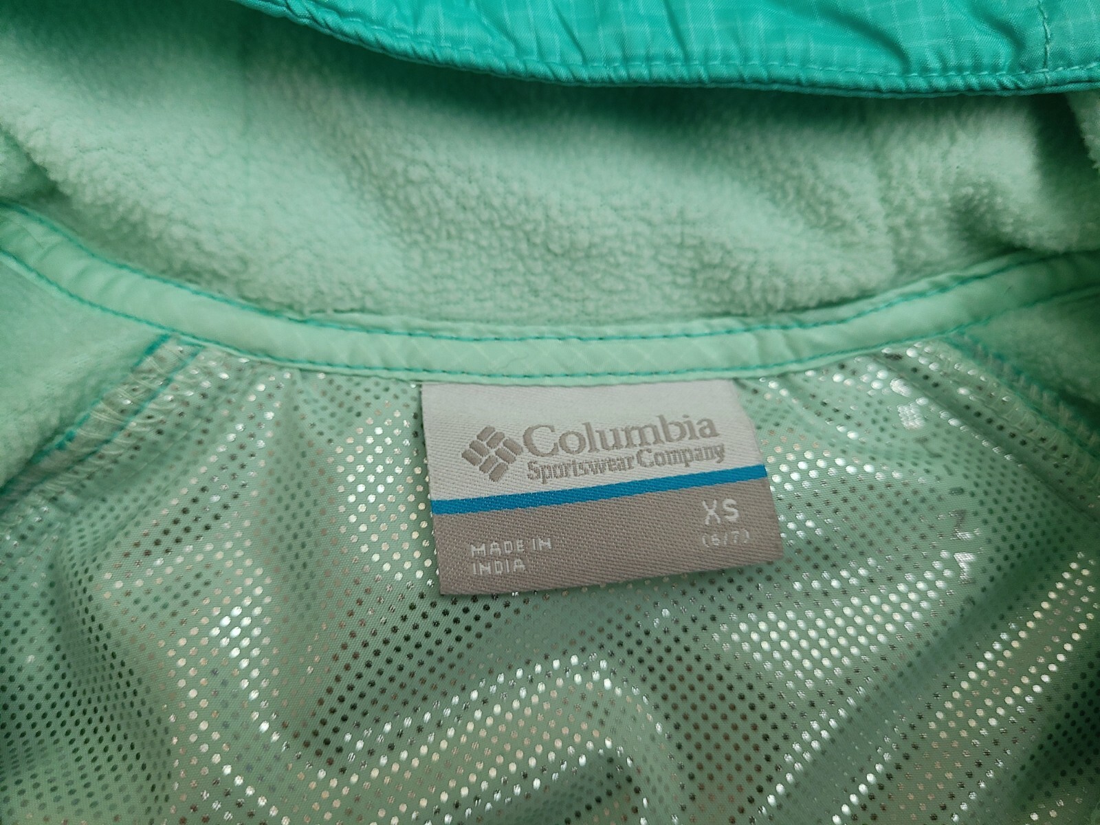 Columbia Kids' Basin Butte Fleece Jacket Sea Ice Mint XS (67 Yrs) eBay