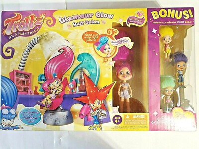 新品　YARIE ヤリエTRoll TRoll Limited 110個セット Trollz Glamour Glow Hair Salon Amethyst Its a Hair Thing Bonus 3