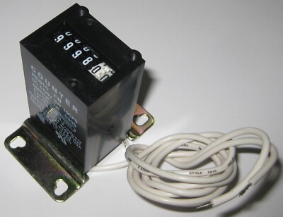 KEP Electro Mechanical 6 Digit 05 Step Counter - 4.5 / 6 V DC - KE610FB 10CPS