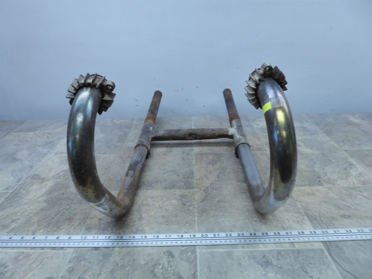 1976 Moto Guzzi V1000 Convert S937. OEM exhaust header pipes and