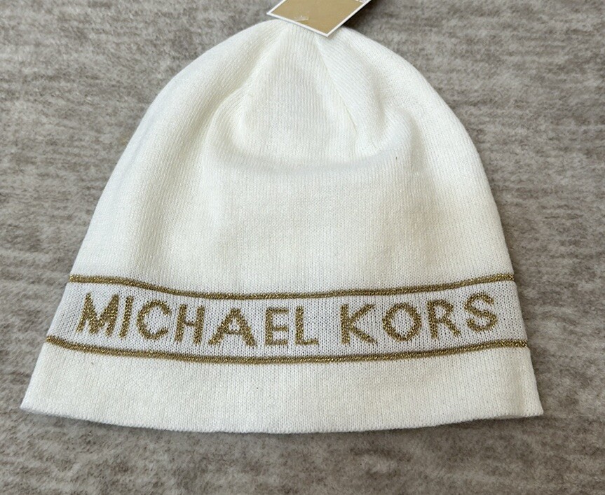 Michael Kors Beanie - Cream Michael Kors Women main image 2