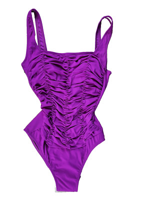 Rachel Pappo Badeanzug Größe 36 B Cup Bademode Schwimmanzug Pink Badebekleidung