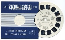 BRUSSELS II Belgium 1958 Belgian-made ViewMaster Single Reel 1951 