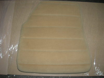 Alpine A310 Cushion Set Bench Rear Beige New Original Vintage