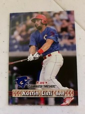 Austin Listi 2018 Clearwater Threshers Team Card
