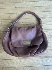 Marc by Marc Jacobs Brown Leather  Fold Crossbody Bag