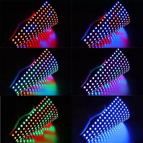 WS2812B Módulo Pixel Pantalla Matriz Panel Luz Panel Pixel Panel LED - Imagen 9 de 16