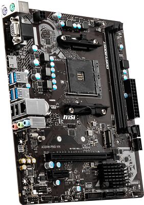 MSI A320M PRO-VH Socket AM4 AMD A320 SATAIII Micro-ATX