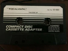 Vintage Realistic Compact Disc Cassette Adapter 12-1951