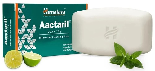 Himalaya Aactaril Seife Pilz Heilkräuter reinigend bakteriell 2 x 75 g - Bild 2 von 7