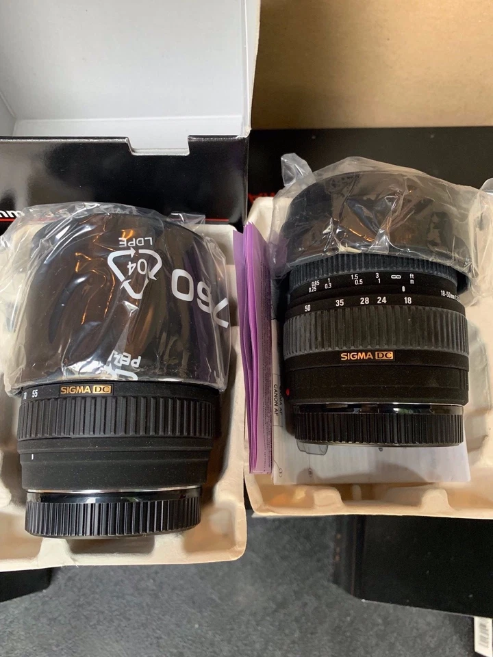 Sigma Tele & Standard Zoom Set DC For Sony 18-50Mm F3.5-5.6 And 55-200Mm F4-5.6 - Image 4 of 4