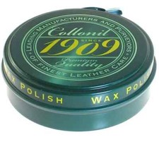 Collonil 1909 Wax Polish Premium Quality for shoes, boots BLACK Color 751 - 75ml