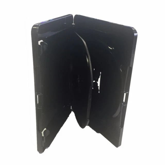 10 x Genuine Amaray Black 4k Ultra HD 14mm 2 Disc Double BluRay Replacement Case - Image 3 of 4