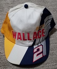 Vintage 90's Rusty Wallace 2 NASCAR Racing Snapback Hat Competitor's View