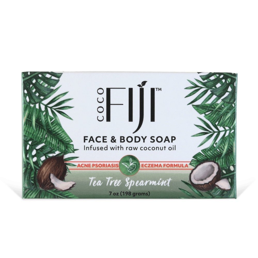 Organic Fiji Organic Tea Tree Spearmint Bar Soap 240 грамм мыло