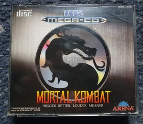 sega mega cd mortal kombat (pal) complete
