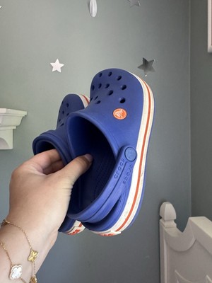 Blue Youth Size 2 CROCS 